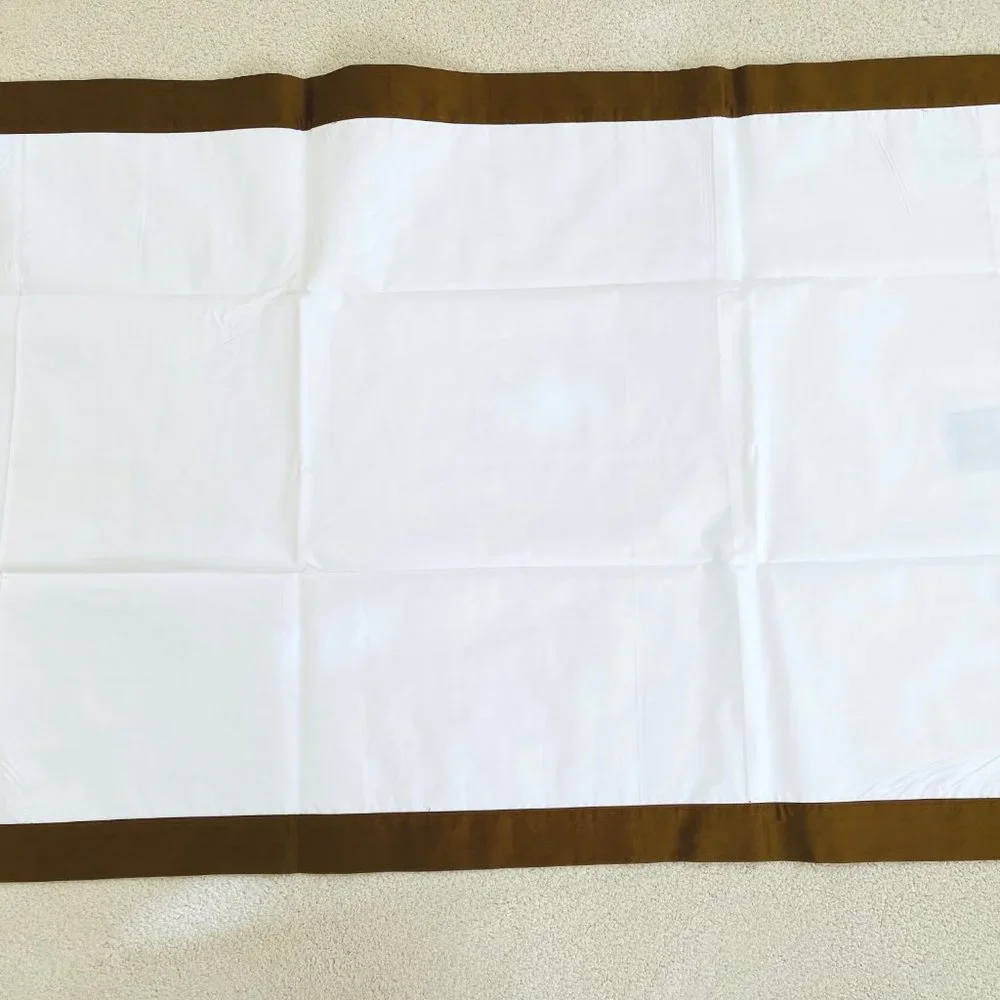 RH Restoration Hardware ITALIAN 1x Bold Border King Sham 24x38